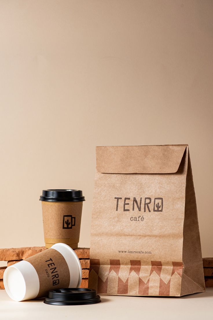 Kraft Bags & Coffee Cups